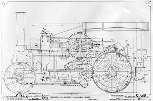 Fowler’s Superba Ploughing Engine